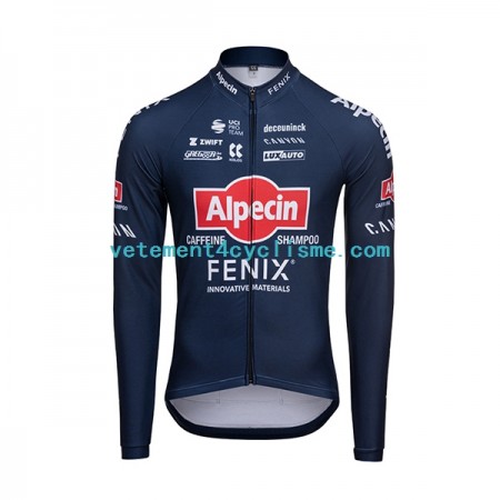 Homme Maillot vélo Manches Longues 2022 Alpecin-Deceuninck N001